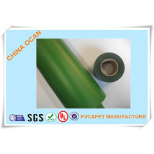 Película de PVC verde de espesor de 0,12 mm